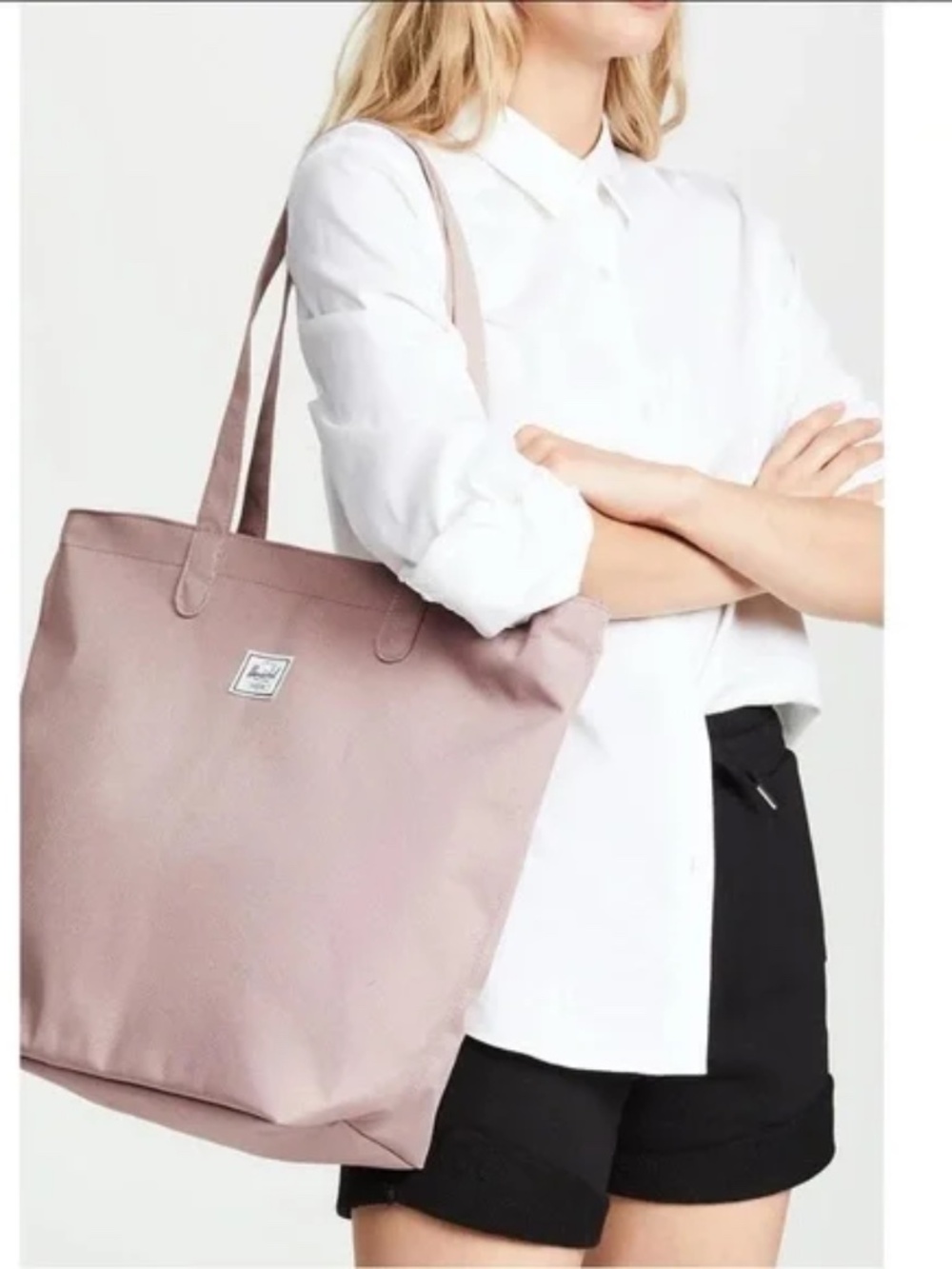 Herschel Supply Co. Tote Bag in Ash Rose - Picture 2 of 13